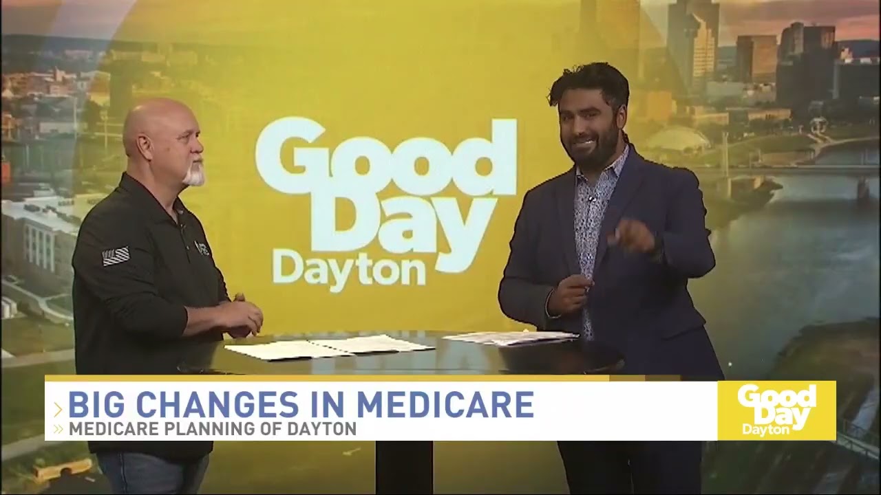Chris Curtis on the Good Day Dayton set under the headline Big Changes in Medicare.